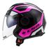 Capacete LS2 OF570 Verso Marker Black Pink 1